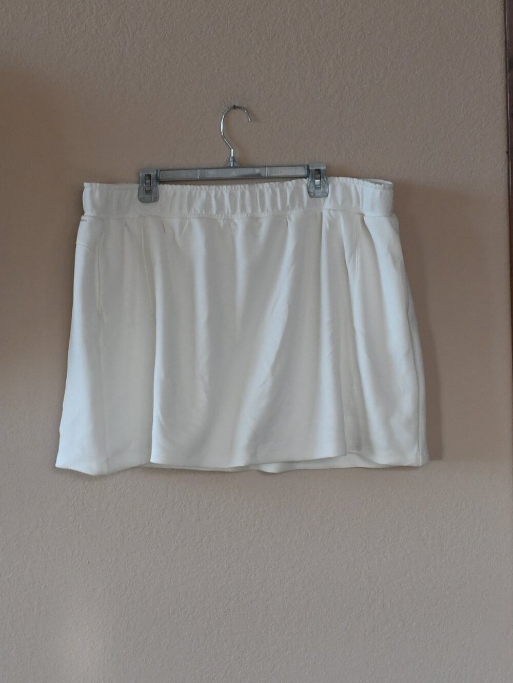 Mondetta Women’s White High Rise Walking Skort Skirt Size 2XL - XX Large